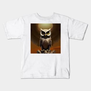 Owl of Athena Kids T-Shirt